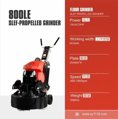 Programmable 800 mm Concrete Grinder Planetary Floor Grinding Machine for Sale with Ce Approved