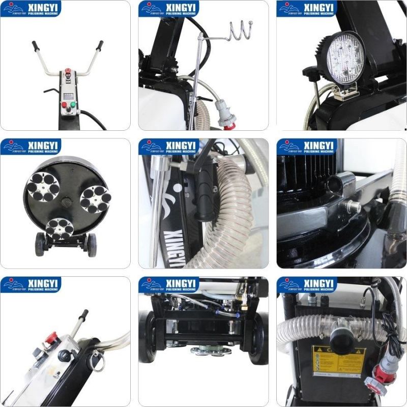 750-3D Electric Diamond Concrete Floor Grinder Machine for Sale