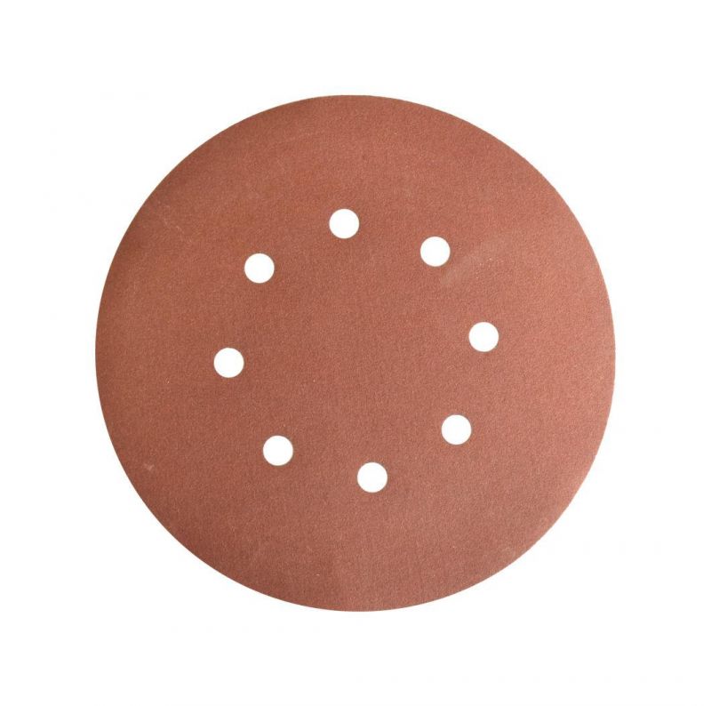 High Quality Premium Wear-Resisting 4" 4.5" 5" Aluminium Oxide Hoop and Loop Disc for Grinding Wood and Metal