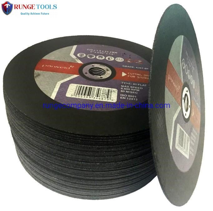 9" Inch 230mm Metal Cutting Wheels Cutting Discs for Various Famous Angle Grinder Power Tools