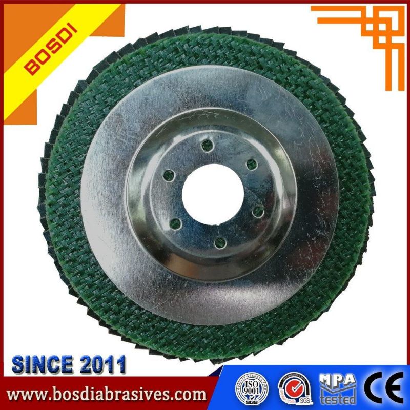Aluminum Oxide Disc, Flap Disc, Angle Grinder Polishing Flap Disc 100mm, for Curve Metal Surface
