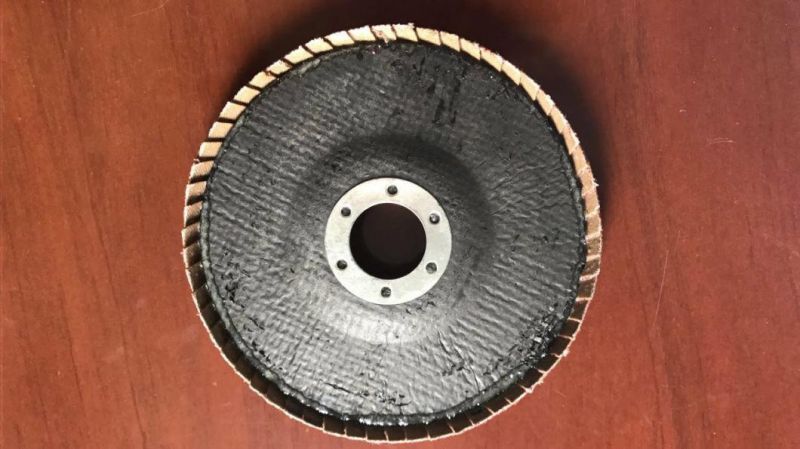 Folded Edge Flap Disc with Zirconica and Ceramic Cloth