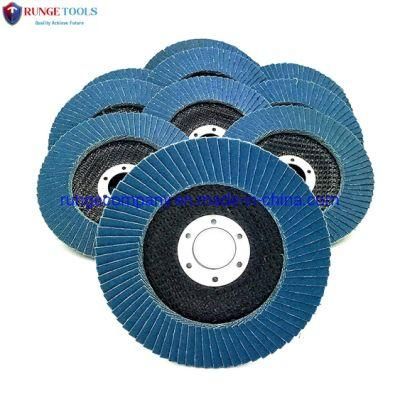 Grinding Wheel Grinder Flap Discs 6&quot; Zirconia 40 Grit for Various Famous Angle Grinder Power Tools