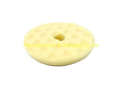 Yellow Color Different Function Foam Buffing Pad Dual Action Foam Car Polishing Sponge Pad