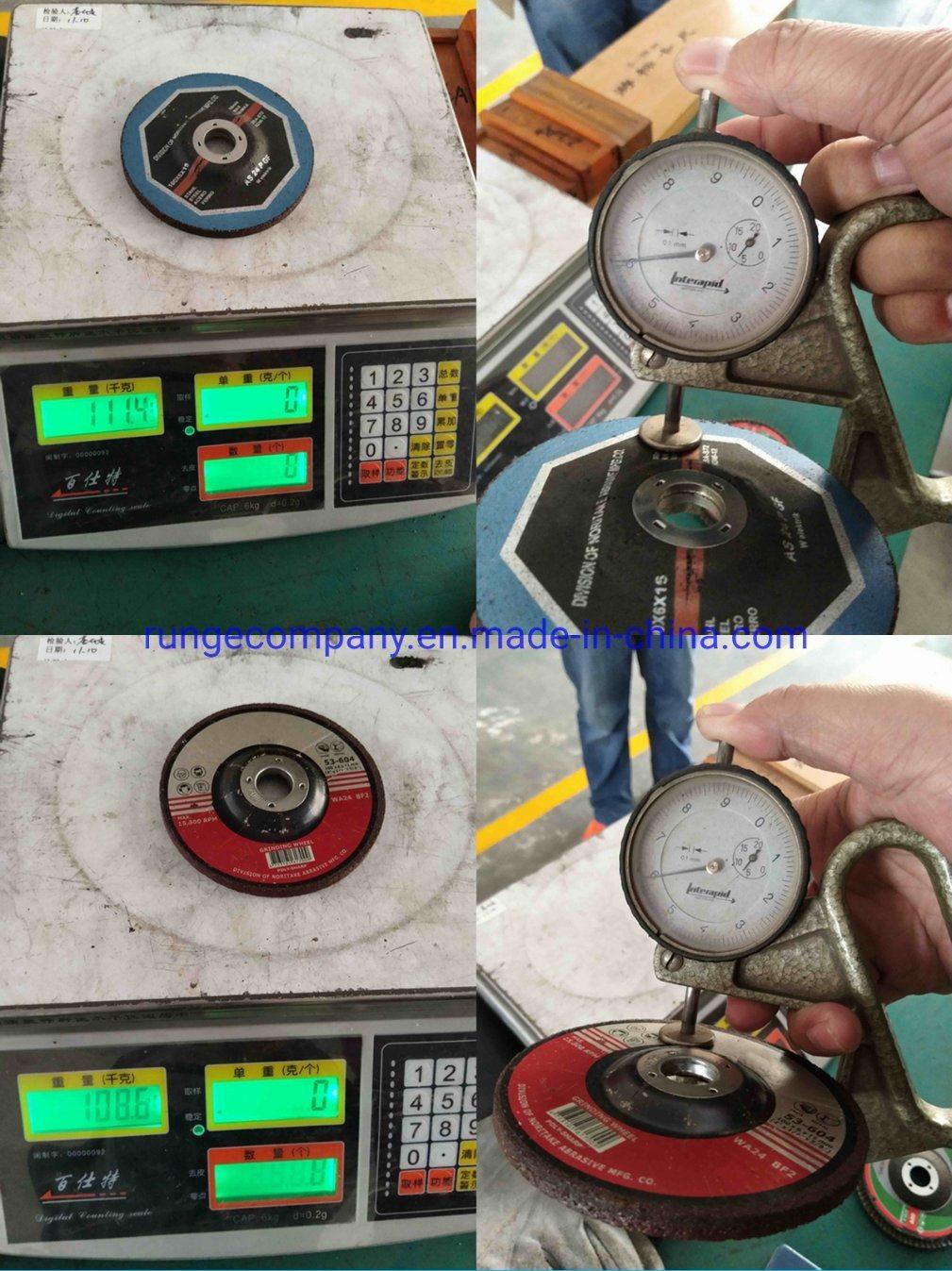 Power Electric Tools Parts 100X6.0mm Metal and Stainless Steel Inox Cutting Grinding Disc Wheel