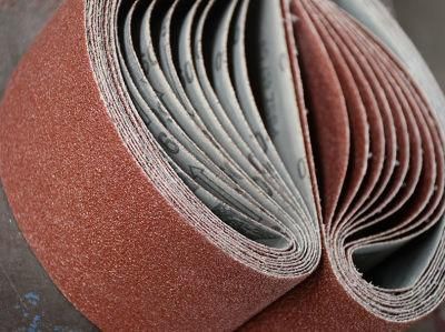 Aluminium Oxide Abrasive Cloth Roll Sanding Belt 60 80 Grit