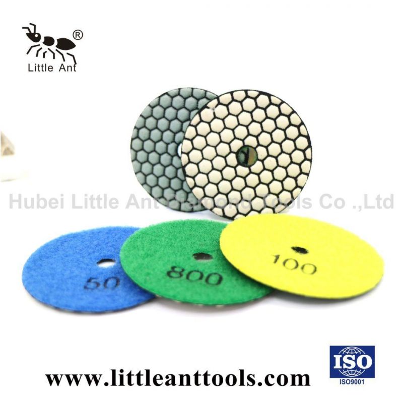 Hot Sale Hand Grinder Abrasive Dry Use Sanding Diamond Polishing Pad