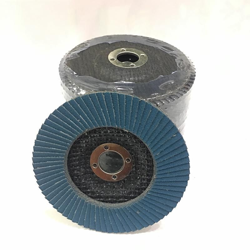 High Quality Premium Wear-Resisting 4"-9" Zirconia Alumina Flap Disc for Grinding Stainless Steel and Metal