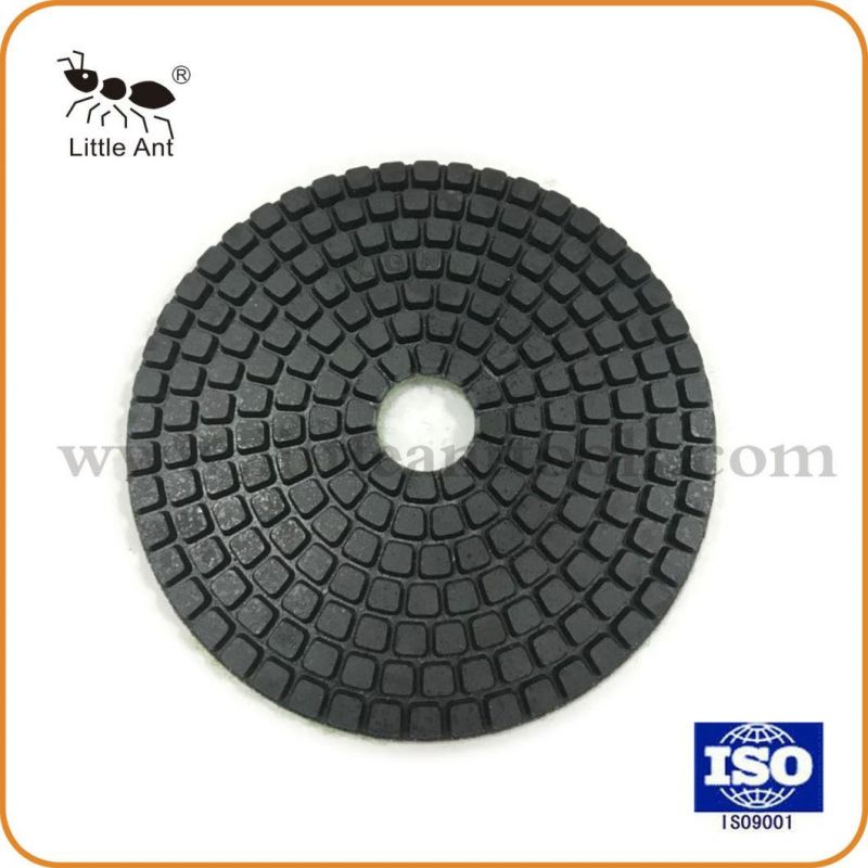 100mm Diamond Wet Resin Polishing Pad for Granite and Marble