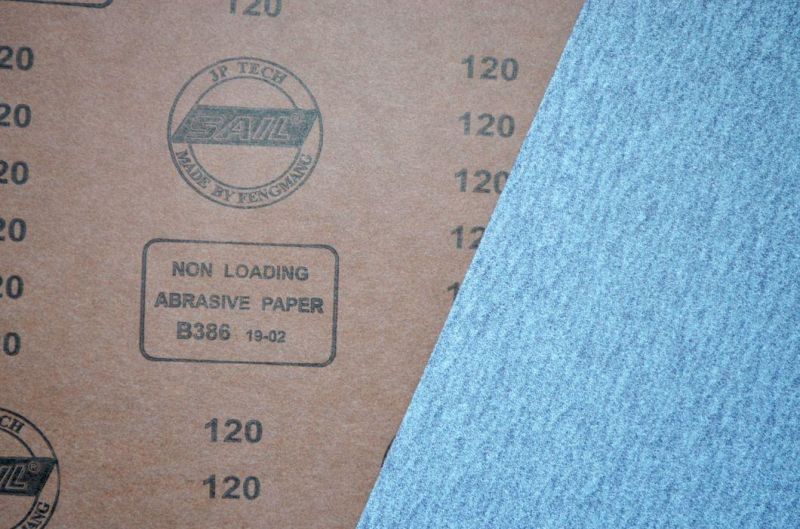 B386 New Products Sanding Paper Latex Paper Special Coated Aluminum Oxide