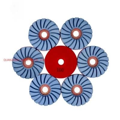 4&prime; Sunflower Dry Resin Diamond Polishing Pad for Concrete Floor