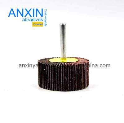 Mounted Flap Wheel with 6mm 6.35mm Shank for Finishing