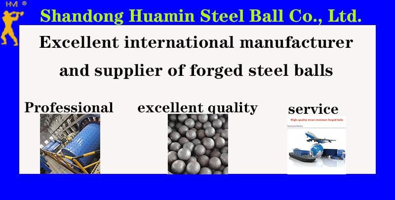 Forged Ball Mill Grinding Media for Mine / Cement / Power Plant