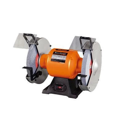 Good Quality Cast Iron Base 220V 750W Electrical Bench Grinder with Eyeshield for DIY