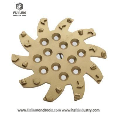 10 Inch Grinding Machine PCD Diamond Grinding Plate