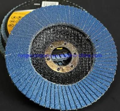 Angle Grinder Power Electric Tools Parts 4 1/2 Flap T29 Zirconia Sanding Flap Disc (40 60 80 120 Grit) Abrasive Grinding Wheels