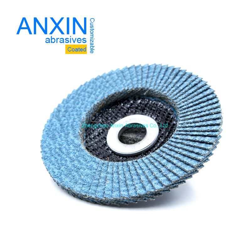 Ceramic Flap Disc with Metal Ring