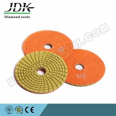 Jdk 100mm Thickness 2.5 mm Diamond Flexible Polishing Pads