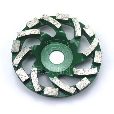 5 Inch Turbo Diamond Grinding Cup Wheel for Concrete