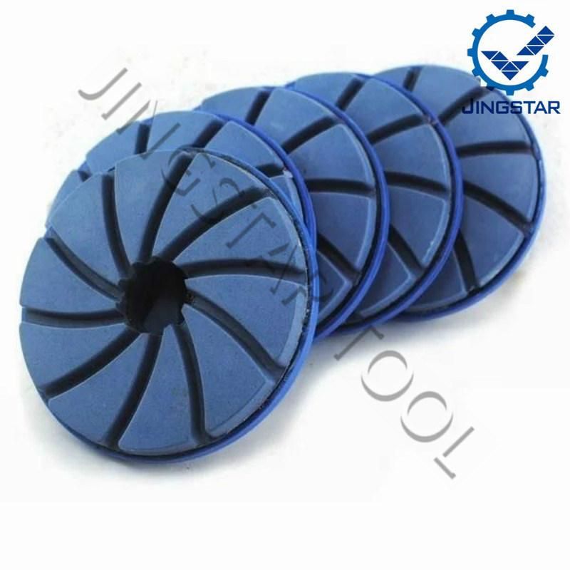 4′′5′′6′′ Inch Snail Lock Diamond Marble Polishing Pads Concrete Floor Edge Grinding High Quality