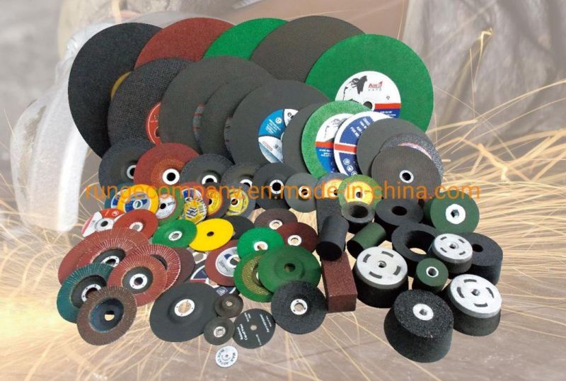 4" Inch Power Tools Parts Aluminium Oxide 60 Grit Flap Disc for Woodworking