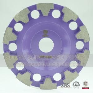 6&quot; T Shape Segment Diamond Concrete Floor Grinding Cup Wheel