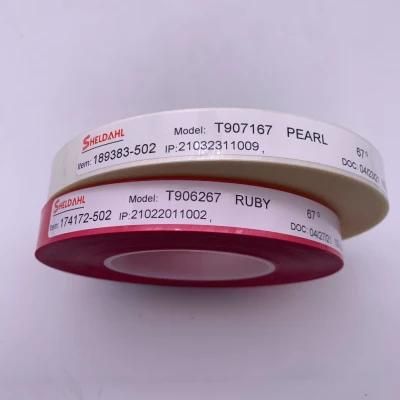 White, Red and Blue, Degree 67 and 55, Shedahl Adhesive Tape with High Quality for Abrasive Belt