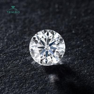 Lab Grown Diamond White Emerald Excellent Cut CVD Loose Diamond
