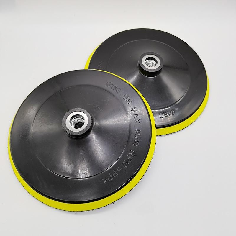 Low Price 80-180 mm Car Plastic Polishing Pads Buffing Disc Foam All Sizes of Plastic Backers M14 or 5/8-11