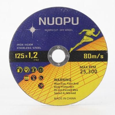 Abrasive High Quality 5 Inch Cutting Disc