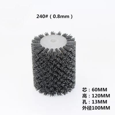 Nylon Abrasive Wire Grinding Brush Used for Brush Grinder 9741 Size 100X120X13mm