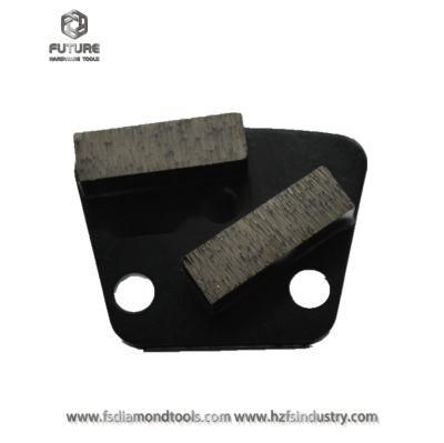 Flexible Trapezoid Sase Diamond Tool Grinding Pads for Concrete