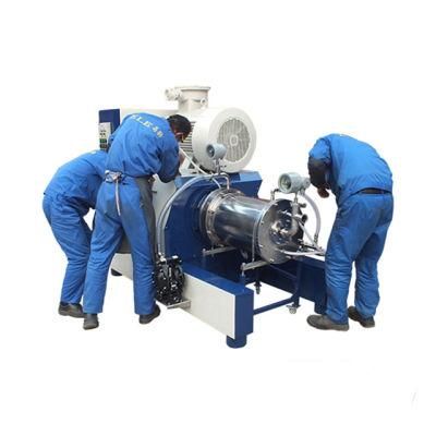 High Efficiency Nano Grinding Mill Machine Pin Type Horizontal Bead Mill for Carbon Black Ink Pigment Paint