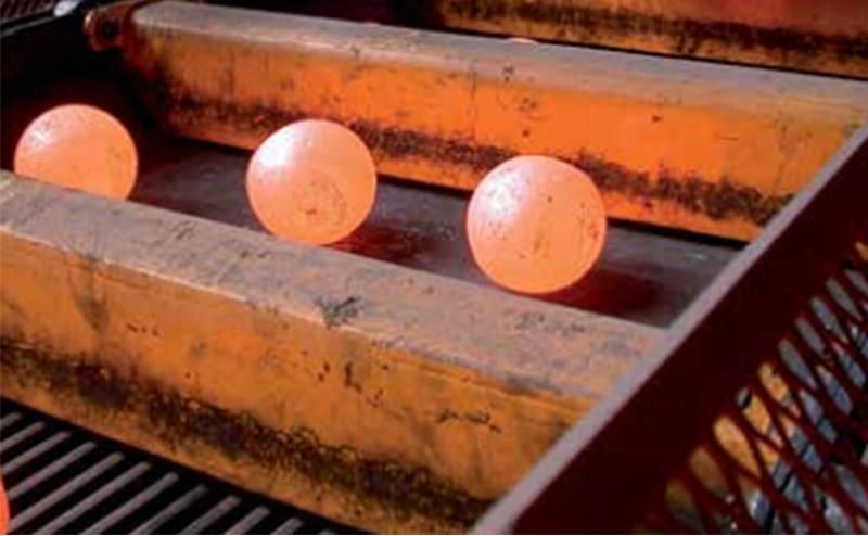 Volume Hardness 56-64HRC Grinding Steel Ball
