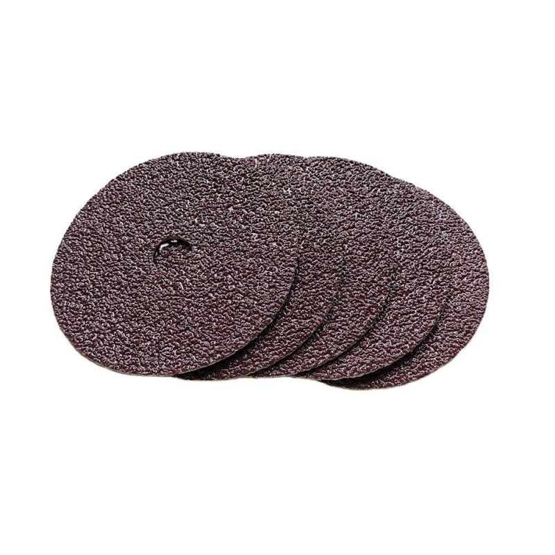 4′ ′ P24 Abrasive Sandpaper Fiber Sanding Disc Fiber Disc