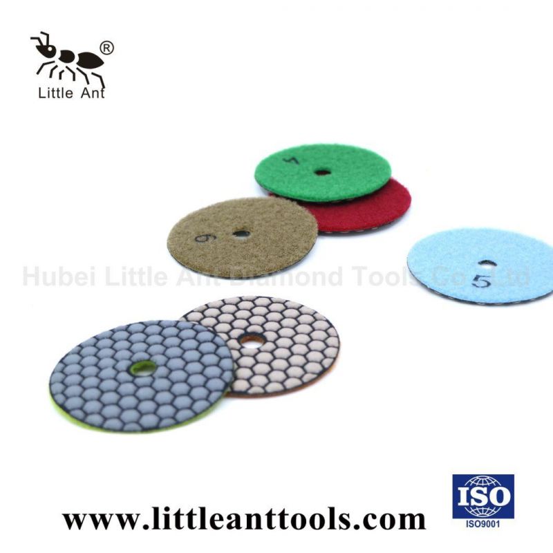 4 Inch Diamond Wet Stone Polishing Pads for Stone/Polishing Pads
