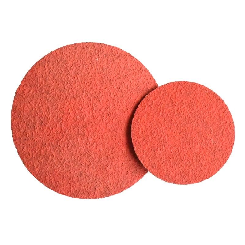 High Quality Premium Wear-Resisting 25mm/50mm/75mm Ceramic Grain Quick and Change Disc for Grinding Stainless Steel and Metal