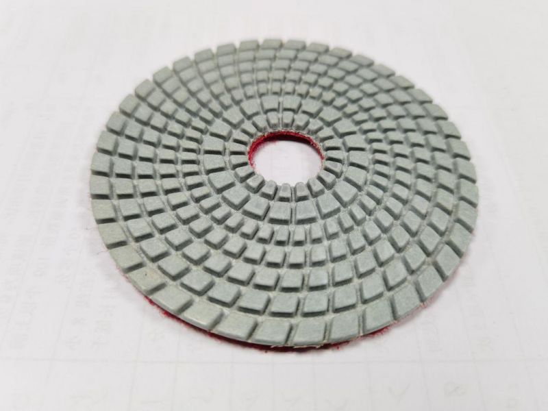 4′′ 3 Steps Diamond Polishing Pads for Granite Marble Concrete