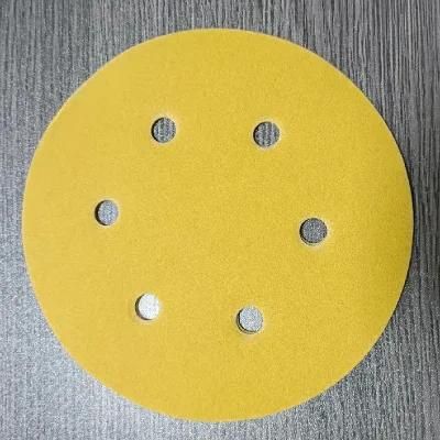 Without Hole Abrasive Velcro Disc Sandpaper Disc Manufacuter