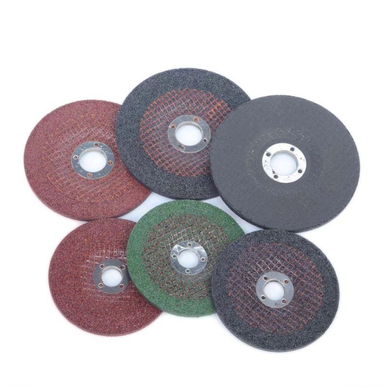 China Factory Type 27 125mm Thickness 3mm 6mm Metal Abrasive Grinding Wheel
