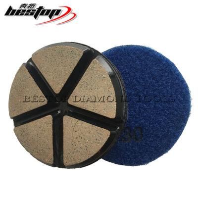 3 Inch Ceramic Bond Polishing Pads for Concrete Scratch Removal