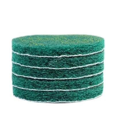 4inch 4.5&quot; 5&quot; 6&quot; Hook and Loop Velcro Flocking Scouring Pad