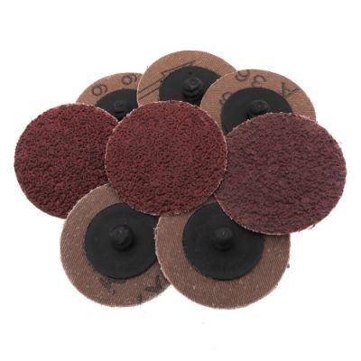 2&quot; 50mm Quick Change Roll Lock Red Surface Conditioning Sanding Disc