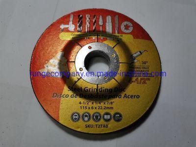 Power Electric Tools Parts 4-1/2-Inch Metal Cutting and Grinding Disc Depressed Center Cut off Wheel