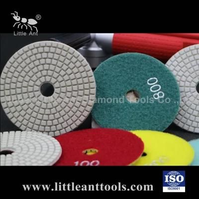 Wet Use a Class Quality Diamond Tools Polishing Pad for Granite/Marble