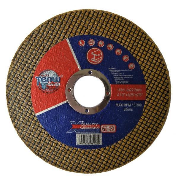 Wholesale Factory Price 115X1.0X22.2mm 4 1/2inch Metal Green Cutting Wheel