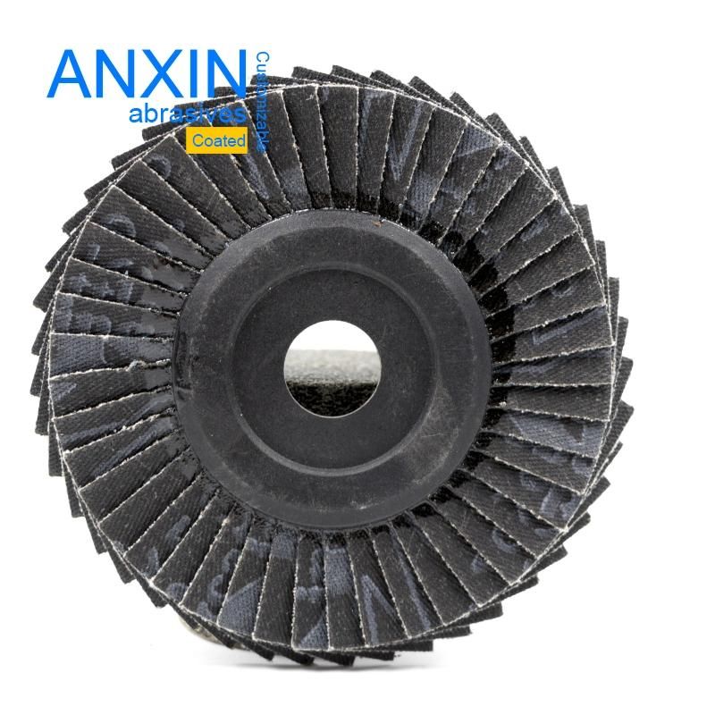 High Performance Zirconia Flexible Flap Disc in Plastic Backing