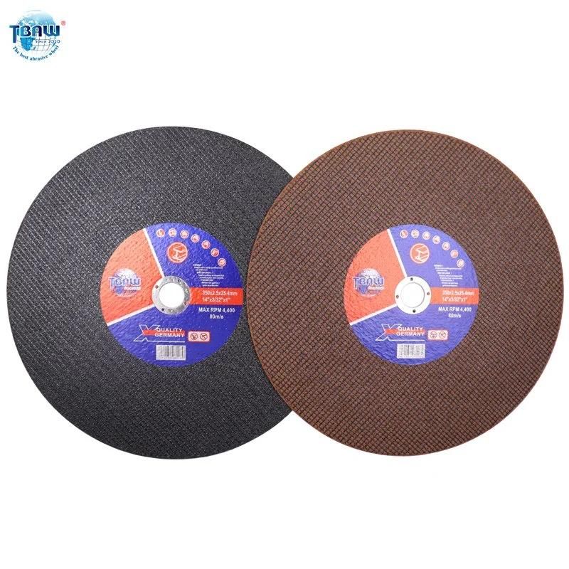 355mm Green/Red/Black/Yellow Cutting Disc 14 Inch for Metal, Steel Grinding Factory China
