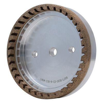 Glassworking Industry Internal Glass Gear Cutting Diamond Grinding Wheel for Staight Edging Machine