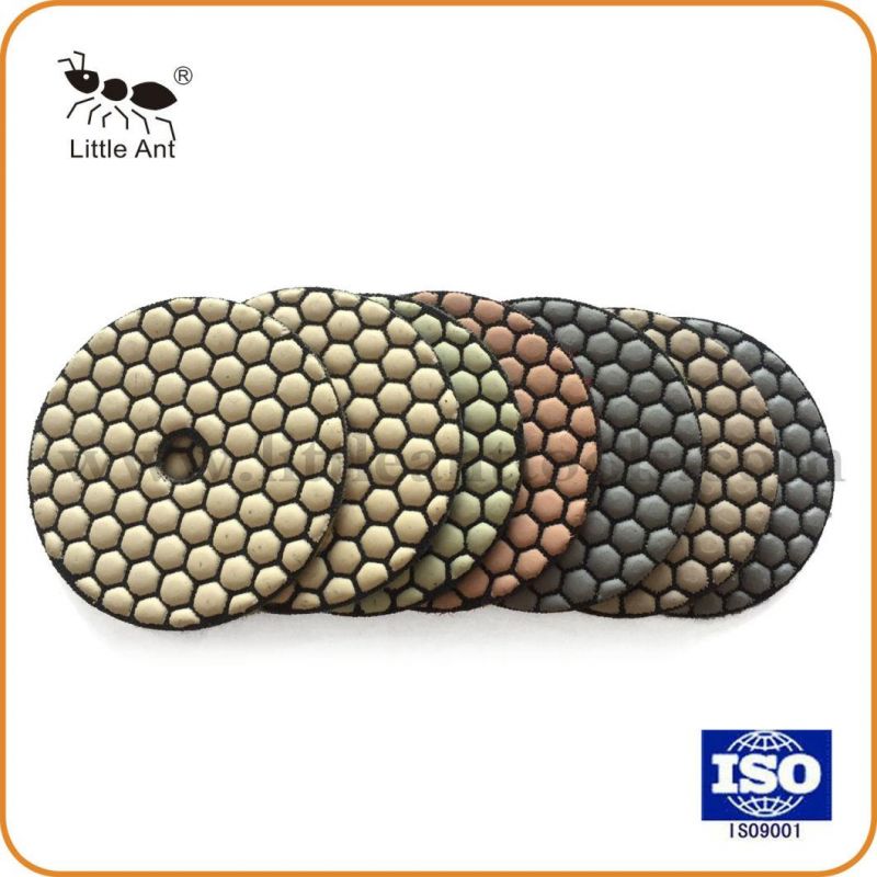 Factory Direct Sell 3′′ Dry Diamond Polishing Pad for Concrete